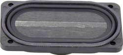 Visaton SC 5.9 FLX - 8 Ohm 5 cal 9 cm Głośnik szeroko pasmowy 4 W 8 Ω Owalny, Drewniana membrana