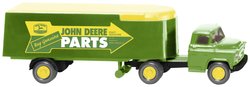 Model ciężarówki Wiking 052103 H0 Chevrolet Przyczepa furgon John Deere