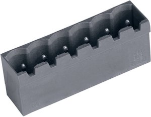 Listwa pinowa odwrócona STLZ950/12G-5.08-V, RM 5,08 mm, 12-pin, 10 A / 15 A, szara