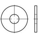 Podkładki płaskie TOOLCRAFT 146444 8.4 mm 24 mm   cynkowany galwanicznie stal 100 szt.