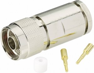 Złącze typu N BKL Electronic 404061, Aircom N (DC - 10 GHz, pasuje do Kabel Aircom Plus