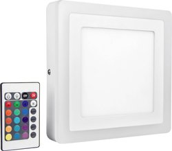 Lampa ścienna LED LEDVANCE LED COLOR WHITE SQ 200MM 19W  LEDV 4058075227576 19 W biały