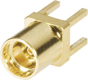 złącze męskie do wbudowania pionowego 50 Ω BKL Electronic 0416702 1 szt. 0416702