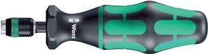 Wkrętak dynamometryczny, wstępnie ustawiony, regulowany serii 7400 Kraftform (0,1-3,0 Nm) z uchwytem do szybkiej wymiany Rapidaptor,  7460 x 0,3 N m Wkrętak dynamometryczny Wera 7460 05074715001