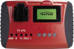 Tester urzadzeń Testboy TV 470 Kalibracja (DAkkS)