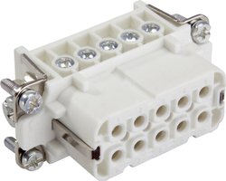 Złącze przemysłowe, żeńskie EPIC® H-A 10 10441100 LAPP Łączna liczba biegunów 10 + PE 1 szt.
