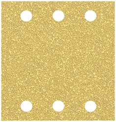 Papier ścierny EXPERT C470 z 6 otworami do szlifierki oscylacyjnej, 115 x 107 mm, G 40, 10 sztuk. Papier ścierny do szlifierki Bosch Accessories EXPERT C470 2608900890 115 mm 10 szt.