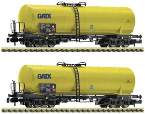 Wagon cysterna Fleischmann 825816 N Zestaw 2 wagonów cystern, GATX