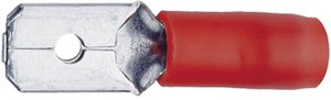 Wtyk płaski izolowany Klauke 8201C, 2,8 x 0,5 mm, 0.5 - 1 mm2