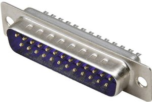 Złącze męskie D-Sub BKL Electronic 10120000, rzędy: 2, styki: 9, 180 °, 1 szt.