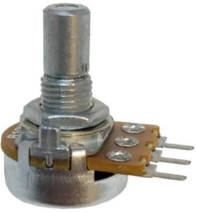 Potencjometr obrotowy  mono 200 mW 50 kΩ Alpha RV16AF20B50KM 1 szt.
