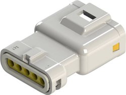 Obudowa złącza pin męskiego na kabel EDAC 560-005-000-110, wire-to-wire, piny: 5, 3 A, 1 szt.