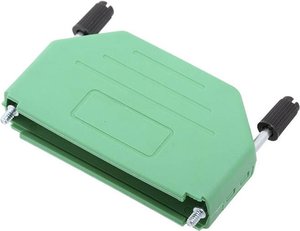 Obudowa złącza D-SUB encitech DPPK37-G-K 6353-0106-04, tworzywo sztuczne, 180 °, 1 szt.