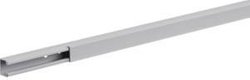 Kanał kablowy, szary błyszczący, 15x15 mm, 2m Kanał kablowy Hager LF1501507035 1 szt.