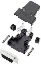 Zestaw listew żeńskich D-Sub TRU COMPONENTS TCTRIP15DMSK 7708456, rzędy: 2, styki: 15, 180 °, 1 szt.