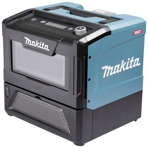 Kuchenka mikrofalowa akumulatorowa Makita MW001GZ 40V maks. 350/500 W, 8 l (bez baterii, bez ładowarki) Mikrofalówka Makita MW001GZ 500 W  turkusowy, czarny