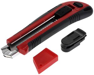 Nóż z odłamywanym ostrzem 25mm ze klipsem Gedore RED 3301605 1 szt.