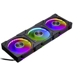 Phanteks D30 PWM Regular Airflow D-RGB Wentylator do obudowy PC czarny (S x W x G) 120 x 120 x 30 mm