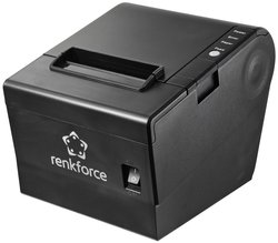 Renkforce Automatyczna, szybka drukarka termiczna do druku paragonów lub etykiet  Drukarka termotransferowa Renkforce RF-TPP3-01 203 x 203 dpi USB, RS-232, LAN