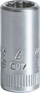 Nasadka 7 mm Stahlwille 40 D 7 01030007 Podwójny sześciokąt 1 szt.