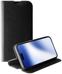 Vivanco PWVVIPH15BK Futerał booklet Apple iPhone 15 Bryzgoszczelny, Pyłoszczelna, Wodoodporny, Funkcja podstawki