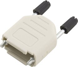Obudowa złącza D-SUB encitech DPPK09-DE-K 6353-0102-01, tworzywo sztuczne, 180 °, 1 szt.