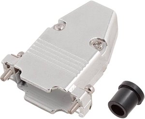 Obudowa złącza D-SUB encitech CCOV9-ME-RG 2360-0107-01, odlew cynkowy, 180 °, 1 szt.