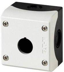 Obudowa 1 miejsce montażowe, do montażu na ziemi (Ø x W) 22 mm x 80 mm  antracytowy Eaton M22-I1 1 szt.