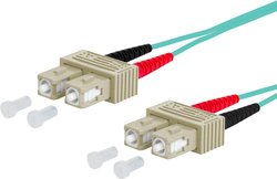 Kabel światłowodowy Metz Connect 151J1EOEO20E 151J1EOEO20E, złącze męskie SC, złącze męskie SC, 2.00 m