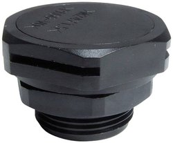 TRU COMPONENTS  HX-PF-M12  Element kompensujący ciśnienie    M12    PA66  czarny  1 szt.