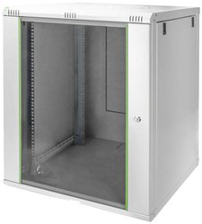 DIGITUS DN-19 16U-6/6-EC - Obudowa ścienna Dynamic Basic 16U, 816,20x600x600 mm, kolor szary (RAL 7035), wraz z tylnymi szynami profilowymi Szafa rack wisząca 19'' Digitus DN-19 16U-6/6-EC (S x W x G) 600 x 816 x 600 mm 16 U