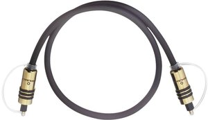 Kabel Toslink, Oehlbach Hyper  Profi Opto, wtyk Toslink / wtyk Toslink, srebrny, 0.5 m