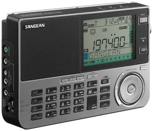 Radio globalne Sangean ATS-909X2 UKW, Fale długie, MW funkcja budzika czarny
