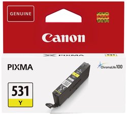 Canon atrament CLI-531 Y tusz oryginalny  Żółty 6121C001