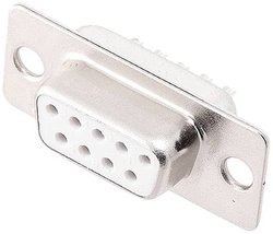 Listwa żeńska D-Sub encitech DM09-SS-W 2108-0200-11, rzędy: 2, styki: 9, 180 °, 1 szt.