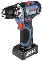 Wiertarko-wkrętarka akumulatorowa Bosch Professional MP GSR 12V-15 FC 06019F6006 12 V  zaw. 2 akumulatory, zaw. ładowarkę, zaw. walizkę