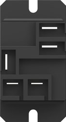 Obudowa złącza pin męskiego na kabel TE Connectivity DTM Serie DTM04-2P-P007, piny: 2, 1 szt.