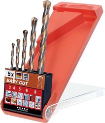 Zestaw wierteł uniwersalnych EASY CUT, 5 szt. Wiertło uniwersalne kwb 048300 5 szt.
