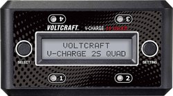 Ładowarka modelarska VOLTCRAFT V-Charge 2S Quad LiPo, LiHV, NiCd, NiMH