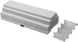 Obudowa na szynę DIN poliwęglan Camdenboss CNMB-12-KIT-CON CNMB-12-KIT-CON bez szczeliny wentylacyjnej (D x S x W) 90 x 210 x 58 mm 1 szt.