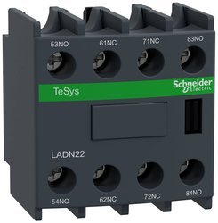 Blok przełącznika pomocnicznego Schneider Electric LADN22 LADN22, 1 szt.