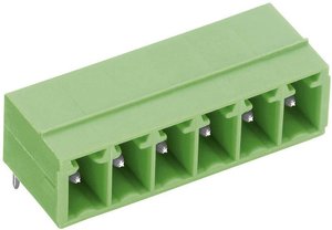 Obudowa złącza pin męskiego na PCB PTR 51550065025E, Ilość pinów 6, Wymiary siatki: 3.81 mm, 1 szt.