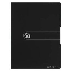 Herlitz  Aktówka z podkładką do pisania z klipsem 11217221 czarny (S x W) 240 mm x 330 mm