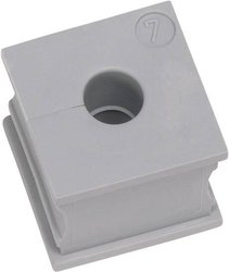 Mała tuleja kabla KT Icotek, KT 4, 41204, (D x S) 21 mm x 21 mm, szary, 1 szt.