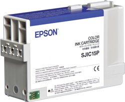 Epson atrament SJIC15P tusz oryginalny  Cyjan, Magenta, Żółty C33S020464