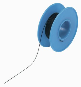Drut do owijania TRU COMPONENTS Wire Wrap 1570181, 1 x 0.01 mm², 15 m, czarny
