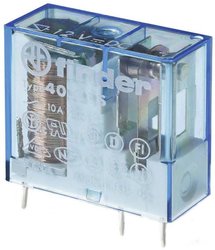 Przekaźnik drukowany Finder 40.31.9.024.5000 40.31.9.024.5000-50, monostabilny, 1 cewka, 250 V/AC, 10 A, 50 szt.