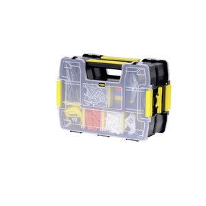 Organizer Sortmmaster Mini, możliwość układania w stosy Walizka Stanley STST1-71197