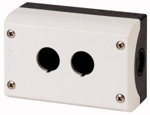 Obudowa 2 miejsca montażowe, do montażu na ziemi (Ø x W) 22 mm x 80 mm  antracytowy Eaton M22-I2 1 szt.