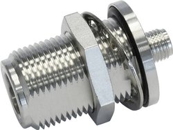 Adapter koncentryk Telegärtner J01027A0022 złącze żeńskie N - złącze żeńskie SMA  1 szt.